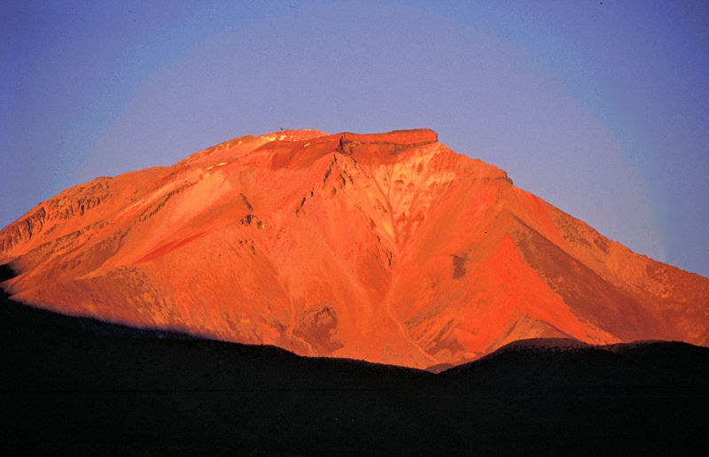 Sunset in the Chilean Altiplano Sunset in the Chilean Altiplano